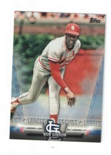 2018 Topps Series 2 Blue Salute Bob Gibson #S-70