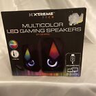 Xtreme Tech. Multicolor  LED Gaming Speakers USB Connectivity