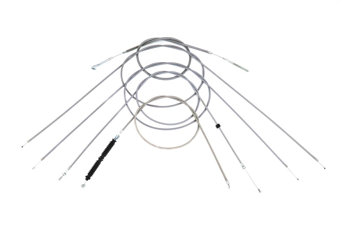 Bowden cable set for IWL TROLL-grey