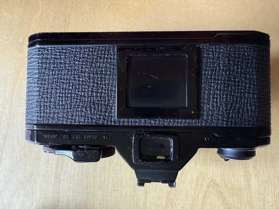 Pentax MX 35mm SLR Analogkamera Schwarz Top Zustand - Bild 4 von 4