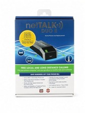 netTALK DUO II Home Phone Line Replacement VoIP Adapter