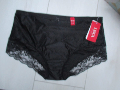 LISCA - Spitzen-Slip Gr. 50 - schwarz- -NEU-ungetragen