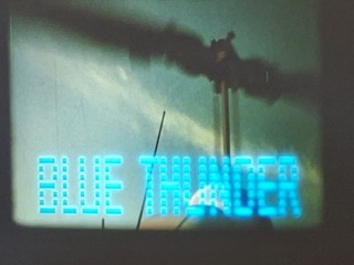 BLUE THUNDER 1983 16MM COLOUR SOUND CINE FILM FEATURE ROY SCHNEIDER SCOPE LPP