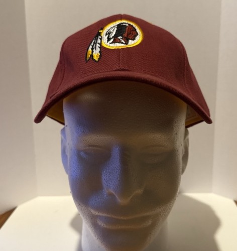 De Colección Washington Redskins Sombrero Hombres Equipo NFL Ropa Ajustable NUEVO