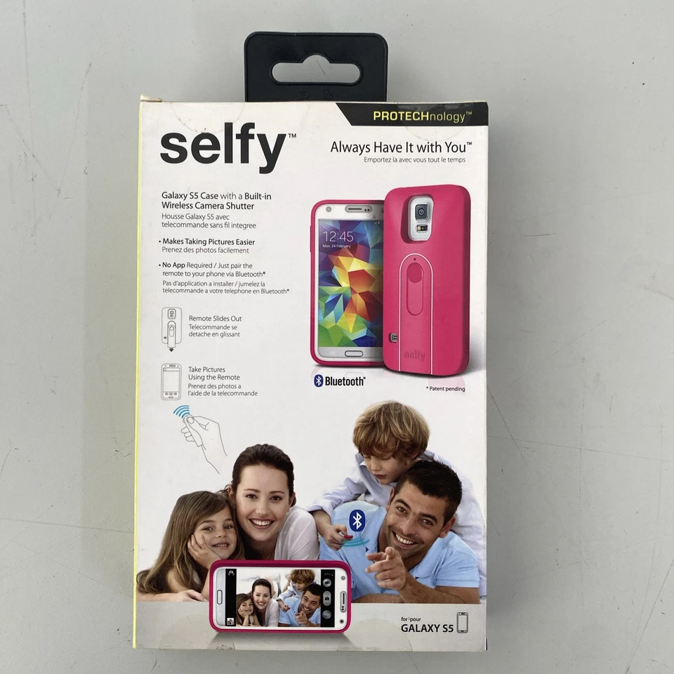 Чехол для селфи iLuv со встроенным беспроводным затвором камеры подходит для Apple iPhone 5/5s - Изображение 2 из 2