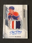 Connor McDavid 15-16 Premier Rookie Patch Auto #154/199
