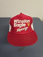 Vintage Winston Eagle Racing Nascar Snapback Trucker Hat