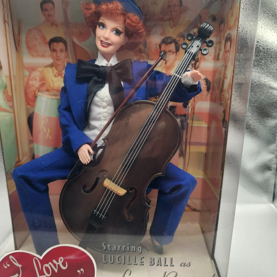 Я люблю Люси «Прослушивание» эпизод 6 Lucille Ball RicardoBarbie кукла новый в коробке - Изображение 4 из 4