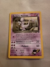 Rocket's Mewtwo 14/132 Gym Challenge Holo NM/LP on eBay