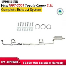 Complete Exhaust System For 1997-2001 Toyota Camry 2.2l Federal Emissions New
