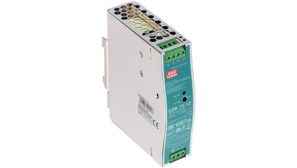 5902887090097 Zasilacz Impulsowy 12V DC 6.3A EDR-75-12 Mean Well-image