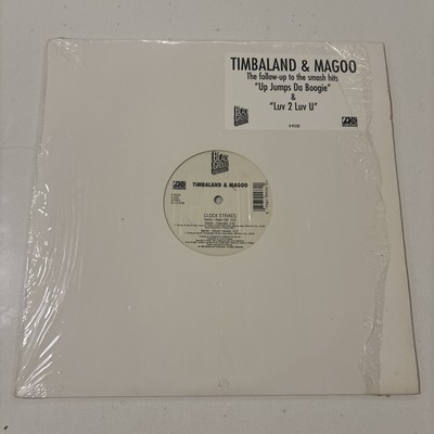 Timbaland Clock Strikes 12  Maxi Single Vinyl 1998 Atlantic VG+/VG+