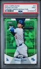 2024 Topps 50/50: Shohei Ohtani - Shohei Ohtani Green /99 PSA 9