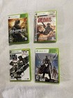 Xbox 360 Shooter Game Lot (4) Destiny R6 Vegas 2 Kane & Lynch Sniper GW Cases — photo 1