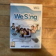 We Sing + Manual - Nintendo Wii Nordic Games