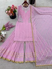 Women Dress Pakistani Salwar Kameez Readymade Suits Indian Wedding Party 3 Piece