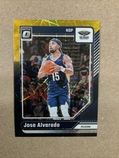 2024-25 Panini Donruss Optic - Jose Alvarado #125 Gold Prizm 8/9 Pelicans SSP