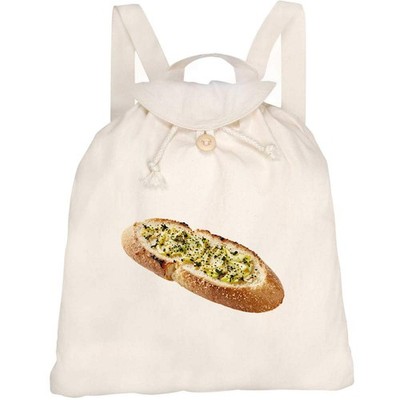Canvas-Rucksack / Rucksack ''Knoblauchbrot'' (RK00046026)