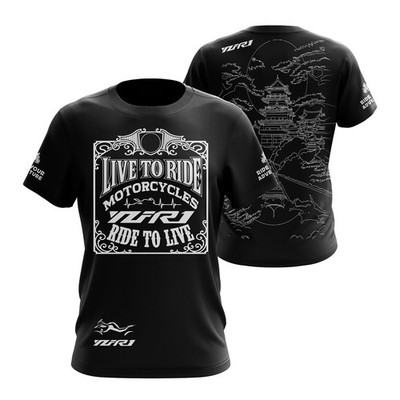 Motorcycle T-shirt / Moto Gift For Yamaha Tenere YZF R1 Biker / Motorbike tee