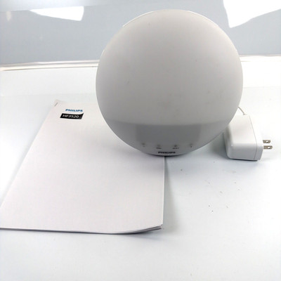 Philips HF3520 Wake Up Light Sunrise Alarm Clock Nature Sounds & FM Radio Tested