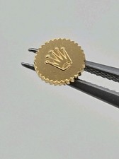 Rolex Crown Cellini, 4.75mm ,18k  Yellow  Gold ,New old Stock 