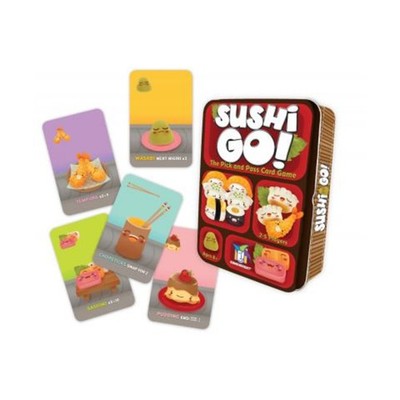 Gamewright Cardgame Sushi Go! (2nd Ed Tin) Box EX/NM