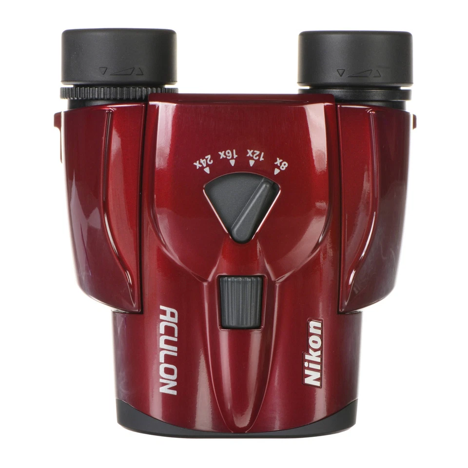 Бинокль с зумом Nikon 8-24x25 Aculon T11 (красный, отремонтированный) - Изображение 4 из 4