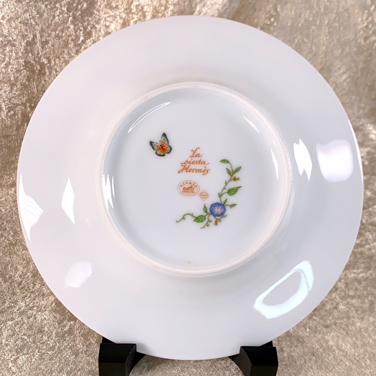 Hermes La Siesta Bread & Butter Plate Porcelain Tableware 16.5 cm