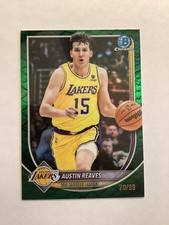 2025/2026 Bowman Chrome Austin Reaves  Bcv-193 Green Reptilian #20/99