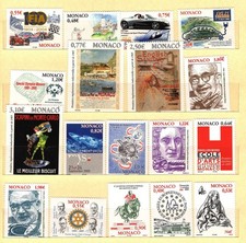 MONACO - 2005 - 18 timbres - TTB**