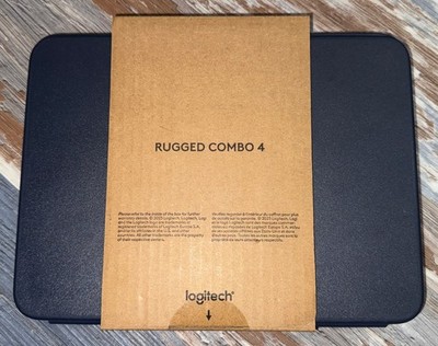 Logitech Rugged Combo 4 iPad Keyboard Case 820-010594 Blue