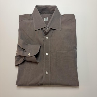 napoli dress shirt Finamore Napoli shirt collo Sergio Blu Avio 39