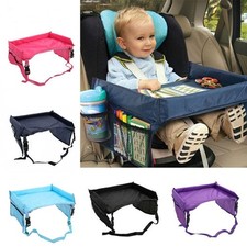 Portable Safety Car Seat Table Travel Play Snack Baby Drawing Board Tray UK