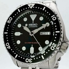 Seiko Black Boy SKX007 Automatic Diver Watch 42mm Mens Classic wrist 17cm
