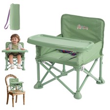Portable Baby Chair,Portable 3-in-1 Baby Seat with Tray,Folding High Chair fo...