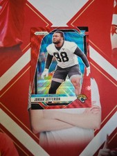 2024 Panini Prizm Football Red Wave Prizm Rookie Jordan Jefferson /149