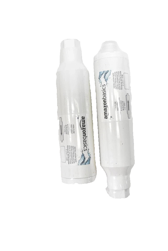 AmazonBasics Inline Water Filter 2-Pack High Flow Replacemen