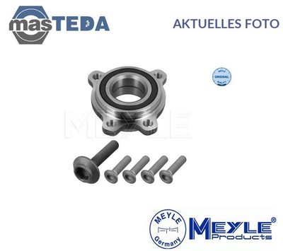 100 752 0015 RADNABE HINTEN MEYLE FÜR AUDI A4 B9,A5,F5P,F5F,8WC,8WD,8WJ,F5E