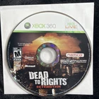 Dead to Rights: Retribution (Microsoft Xbox 360, 2010) Disc only