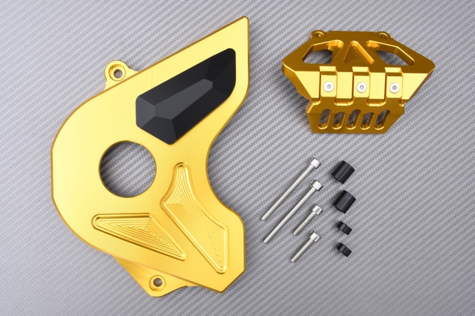 Carter de pignon or en alu CNC pour Honda CB650R 2024