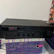 Yamaha RX‑300U Natural Sound Stereo Receiver -Tested & Working With No Remote