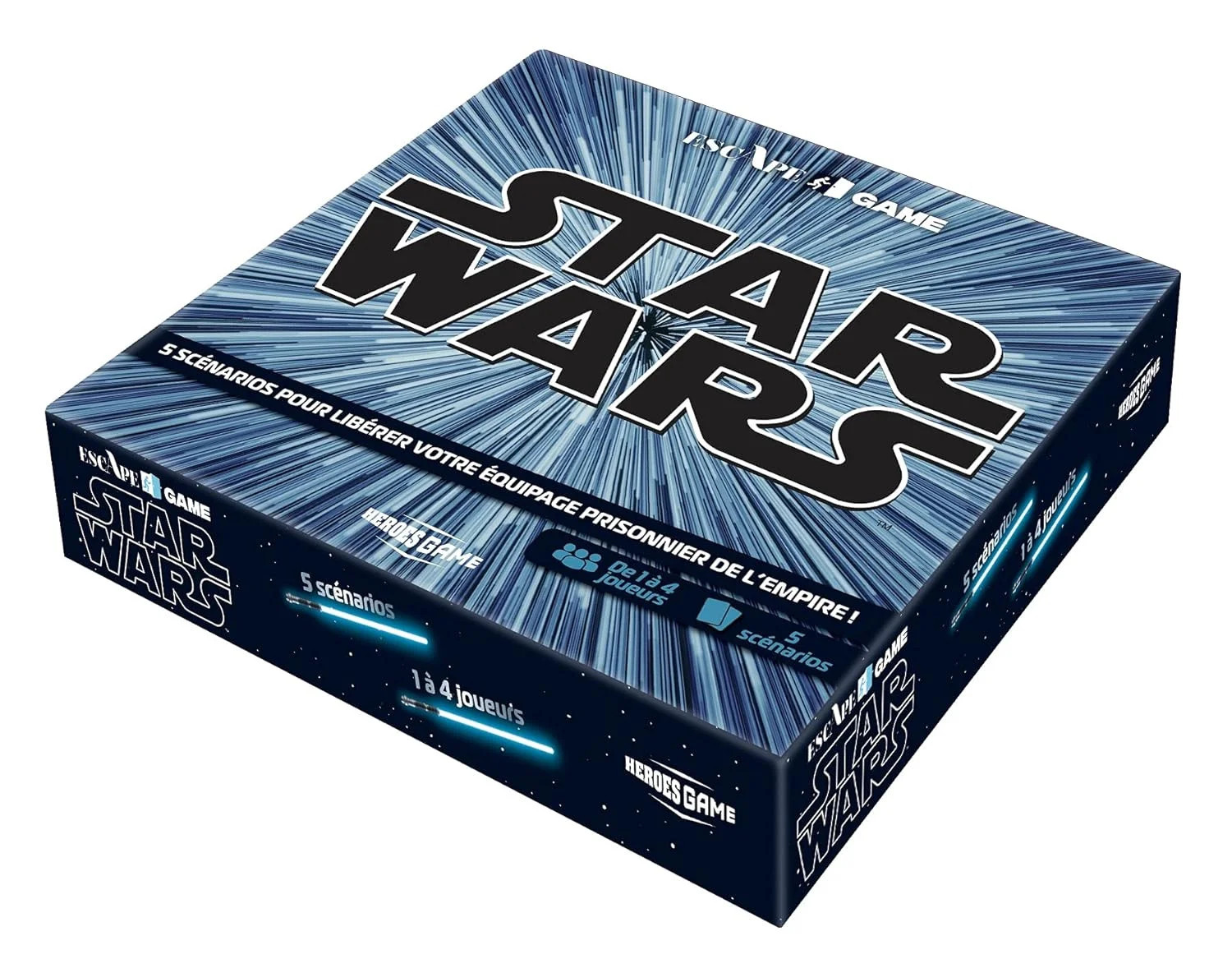 Star Wars Escape Game Hachette Heroes idée cadeau idéale pour fan de science-fiction