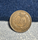 (#100482)   Indian Head Cent (Penny):  1900.  AU+/unc    4 diamonds. — photo 2