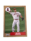 Mike Trout Angels 2022 Topps Mini card