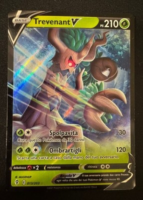 Trevenant V EVS 013/203 Ultra Rare Ita - Ätherische Evolution - Pokemon