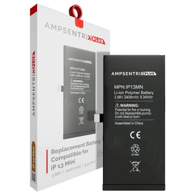 Replacement Battery For iPhone 13 Mini AmpSentrix+ No Message No Soldering