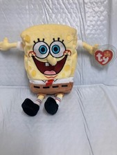 Ty Beanie Baby💜SpongeBob Best Day Ever 8" New MWMT's