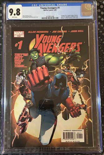Young Avengers #1 🔑  First Kate Bishop 2005 CGC 9.8
