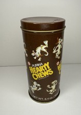 Purina Dog Treat Tin Container Vintage 1988