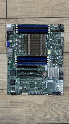 Supermicro X9SRI-F Server Motherboard | Intel E5-2620 CPU | Heatsink | TESTED